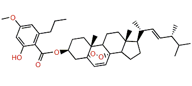 5a,8a-Peroxyergosteryl divaricatinate